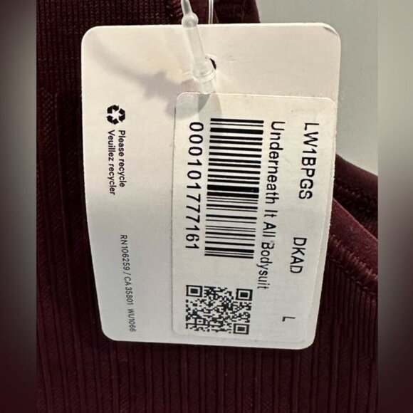 Lululemon Underneath It All Bodysuit in Dark Adobe - Picture 9 of 11